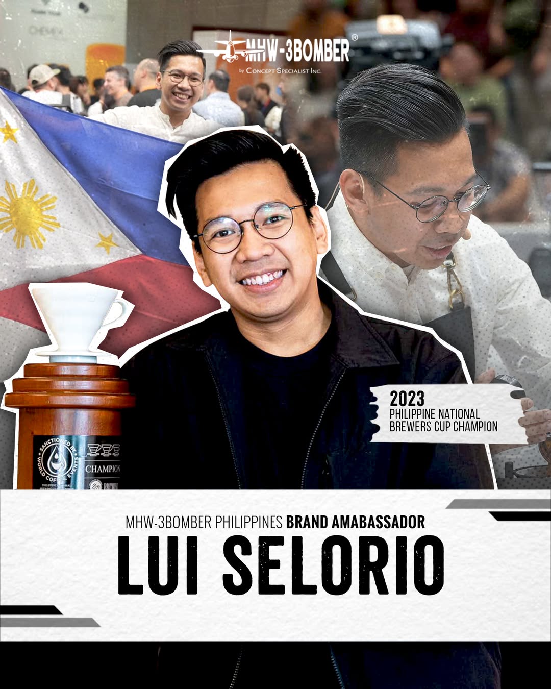 Brewing with Professionals:MHW-3BOMBER × Lui Selorio