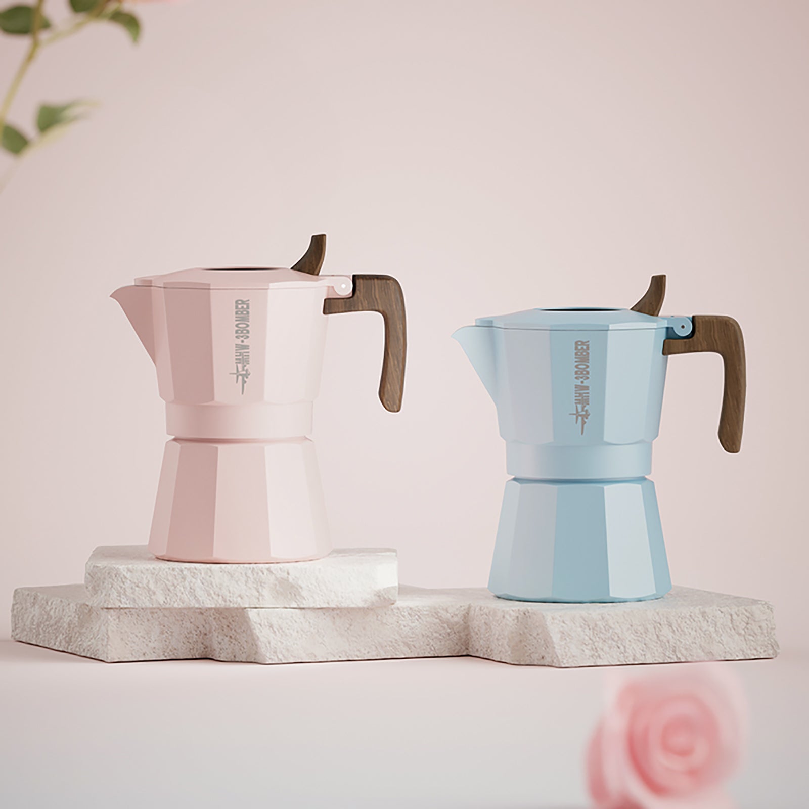 MHW-3BOMBER Double Valve Moka Pot 100ml