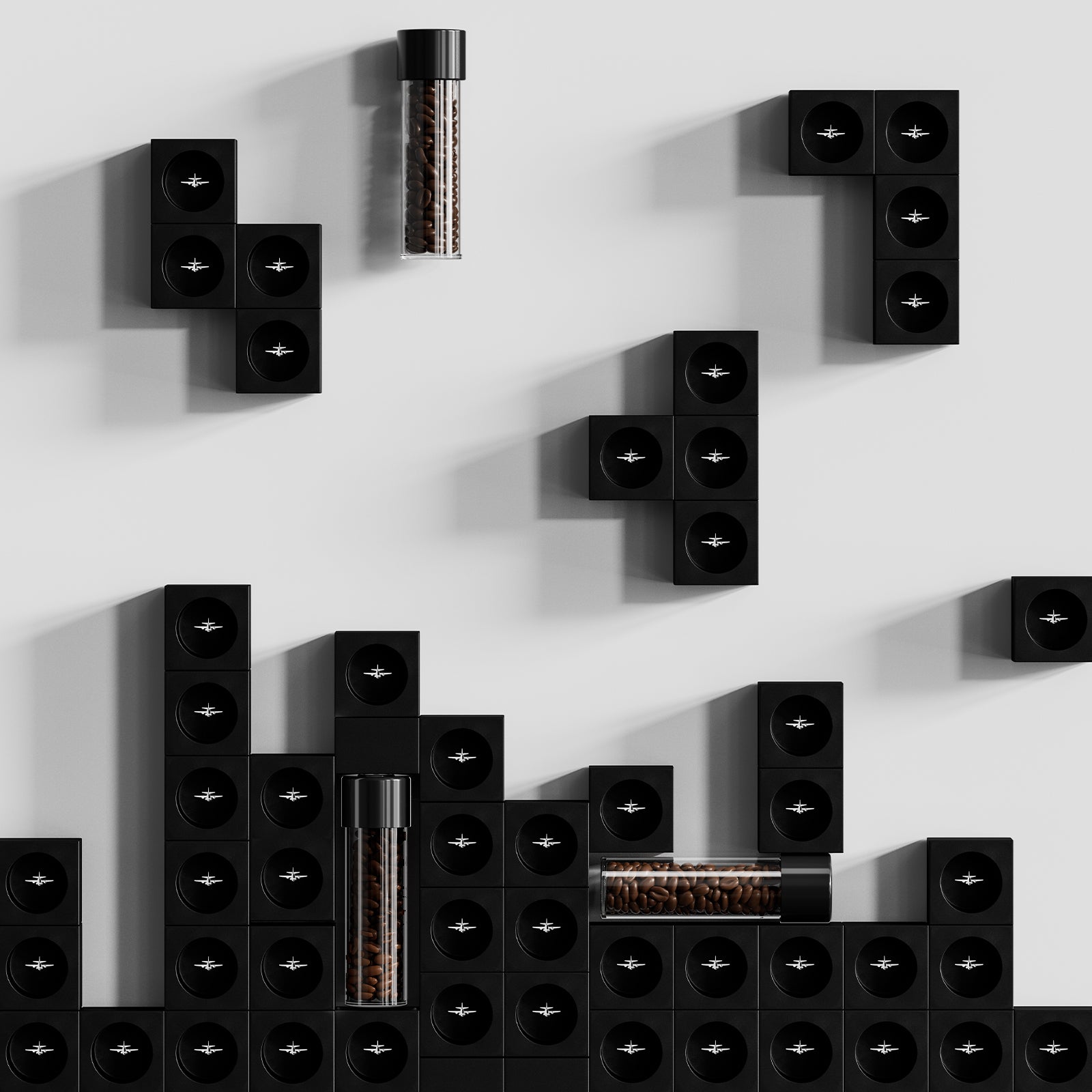 MHW-3BOMBER Energy Bottle & Magnetic Cellar Stand