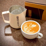 MHW-3BOMBER Latte Art Pitcher 5.0 Off White