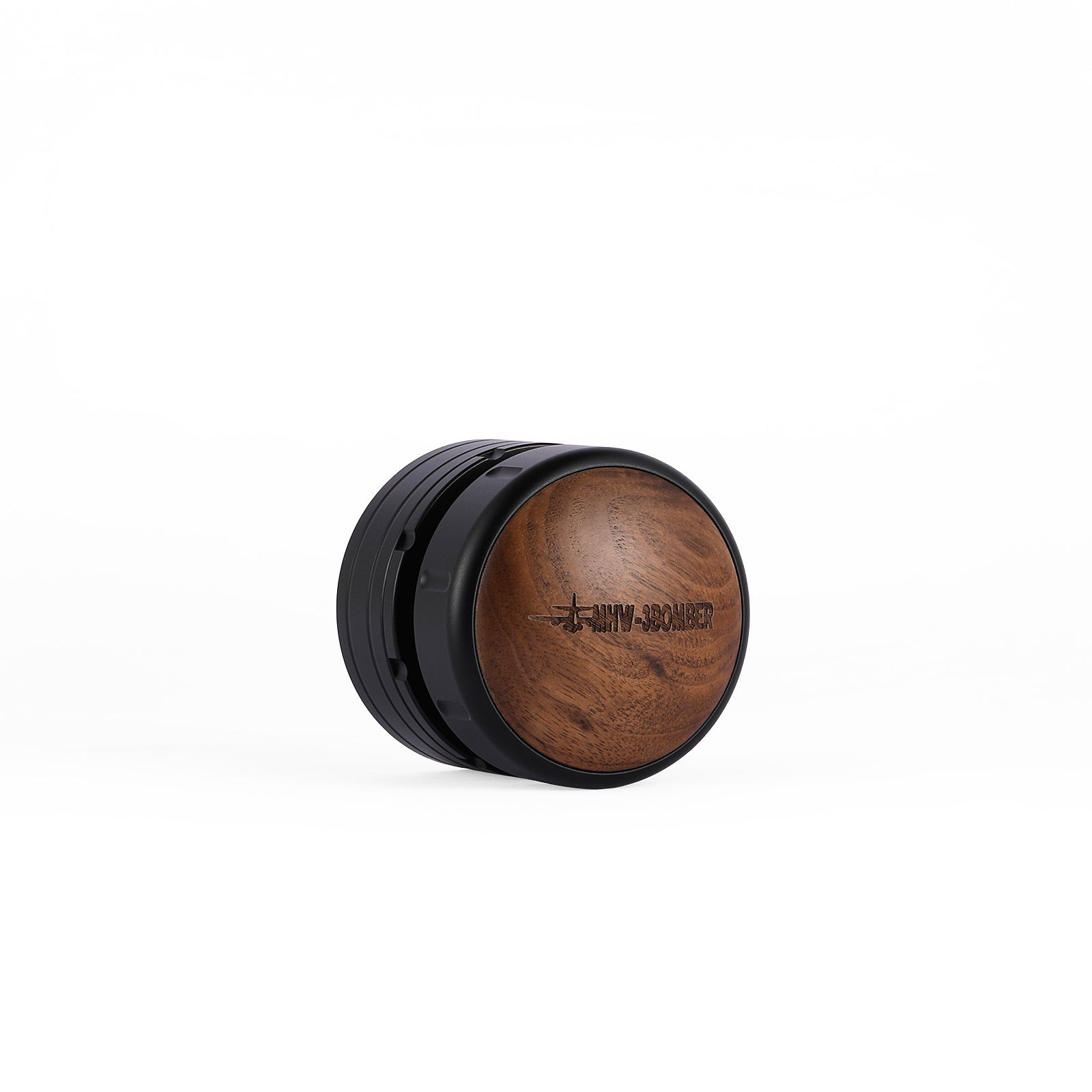 MHW-3BOMBER Memory Series Slow Rebound Coffee Tamper Black Ripple 58.35 mm