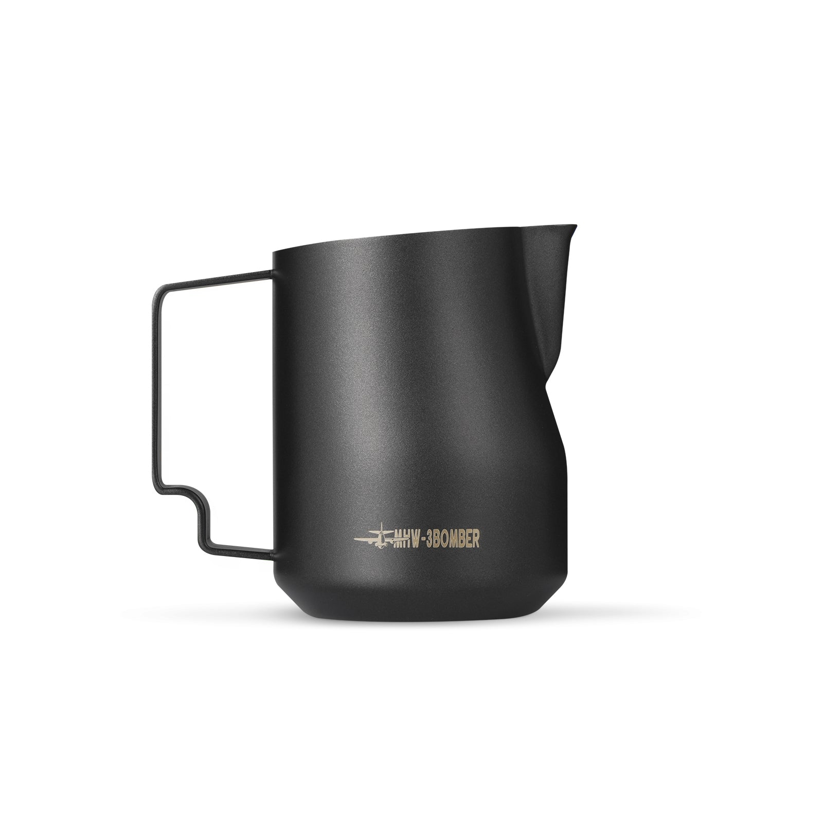 MHW-3BOMBER Milk Frothing Pitcher 20oz – Stainless Steel Latte Art Jug With Crocodile Spout For Baristas