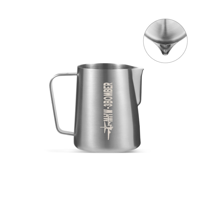 MHW-3BOMBER Latte Art Pitcher 5.0 Matte Grey