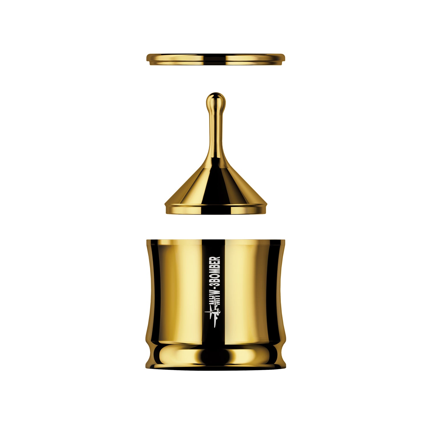MHW-3BOMBER FlowLight SUS304 All-Metal Dosing Funnel  58mm