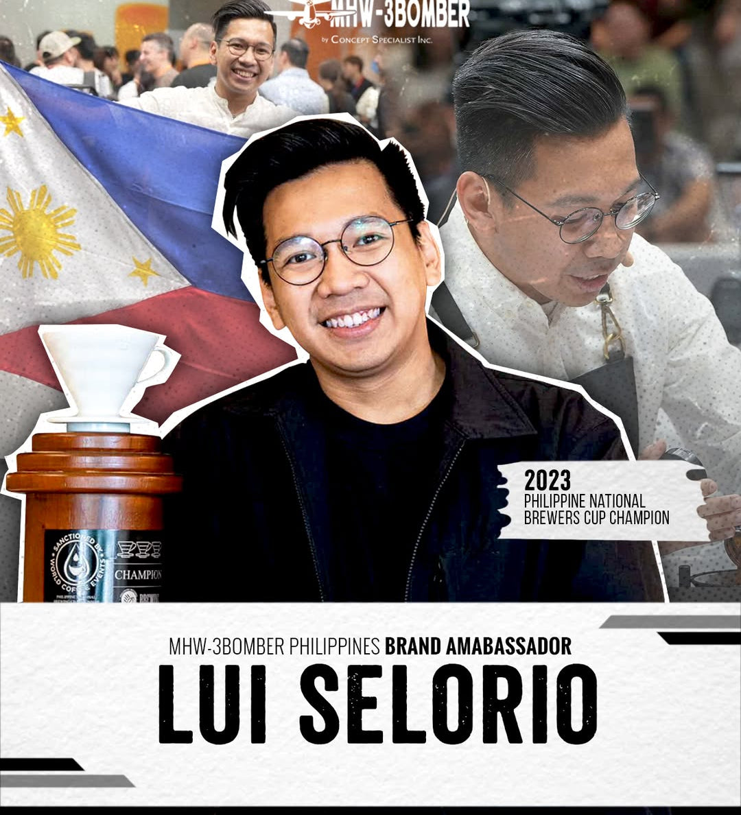 Brewing with Professionals：MHW-3BOMBER ×  Lui Selorio