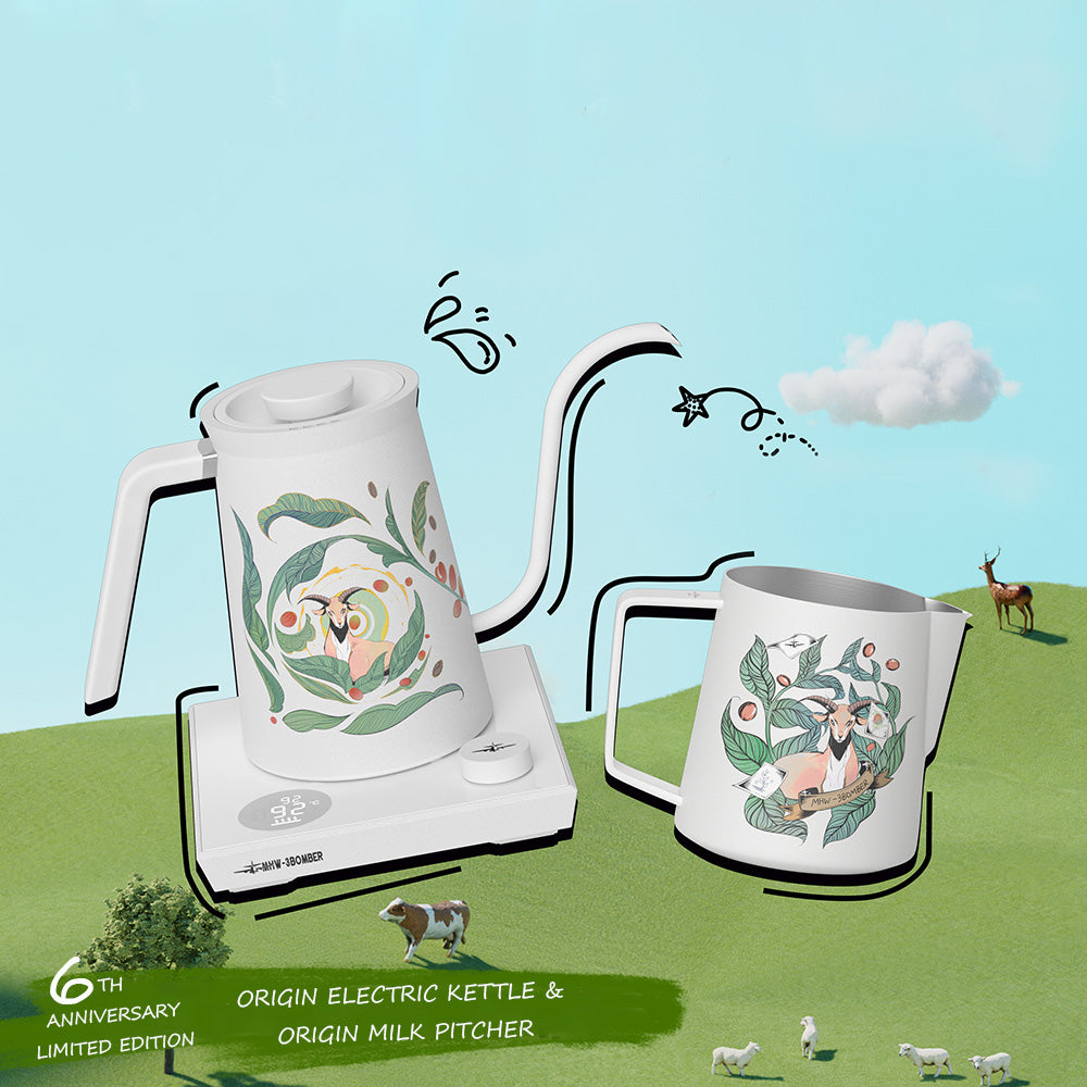 6TH ANNIVERSARY LIMITED EDITION KETTLE & MILK PITCHER