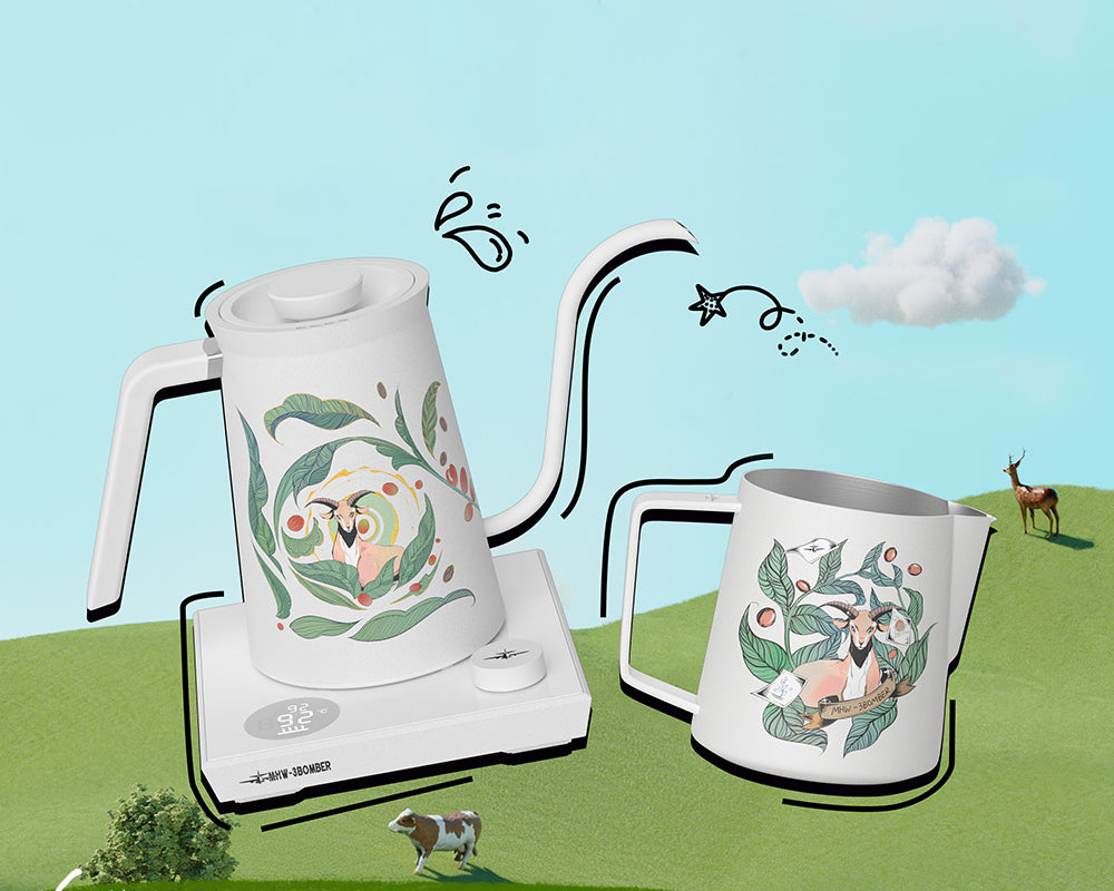 6TH ANNIVERSARY LIMITED EDITION KETTLE & MILK PITCHER