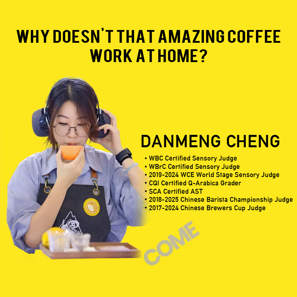 Why doesn't that amazing coffee work at home?