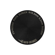 Écran MHW-3BOMBER Espresso Puck plaqué titane noir 51/53,35/58,5 mm
