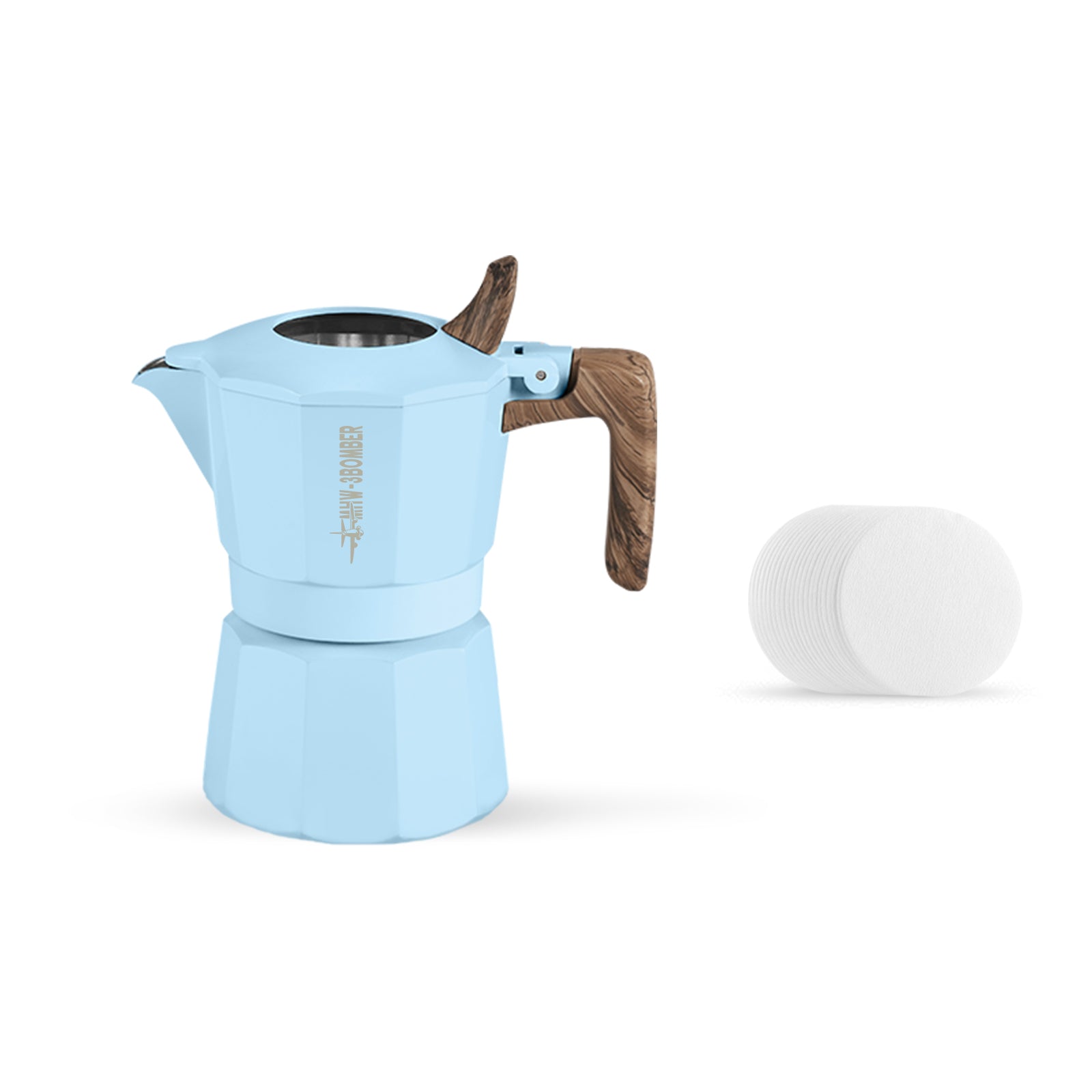 MHW-3BOMBER Double Valve Moka Pot 100ml