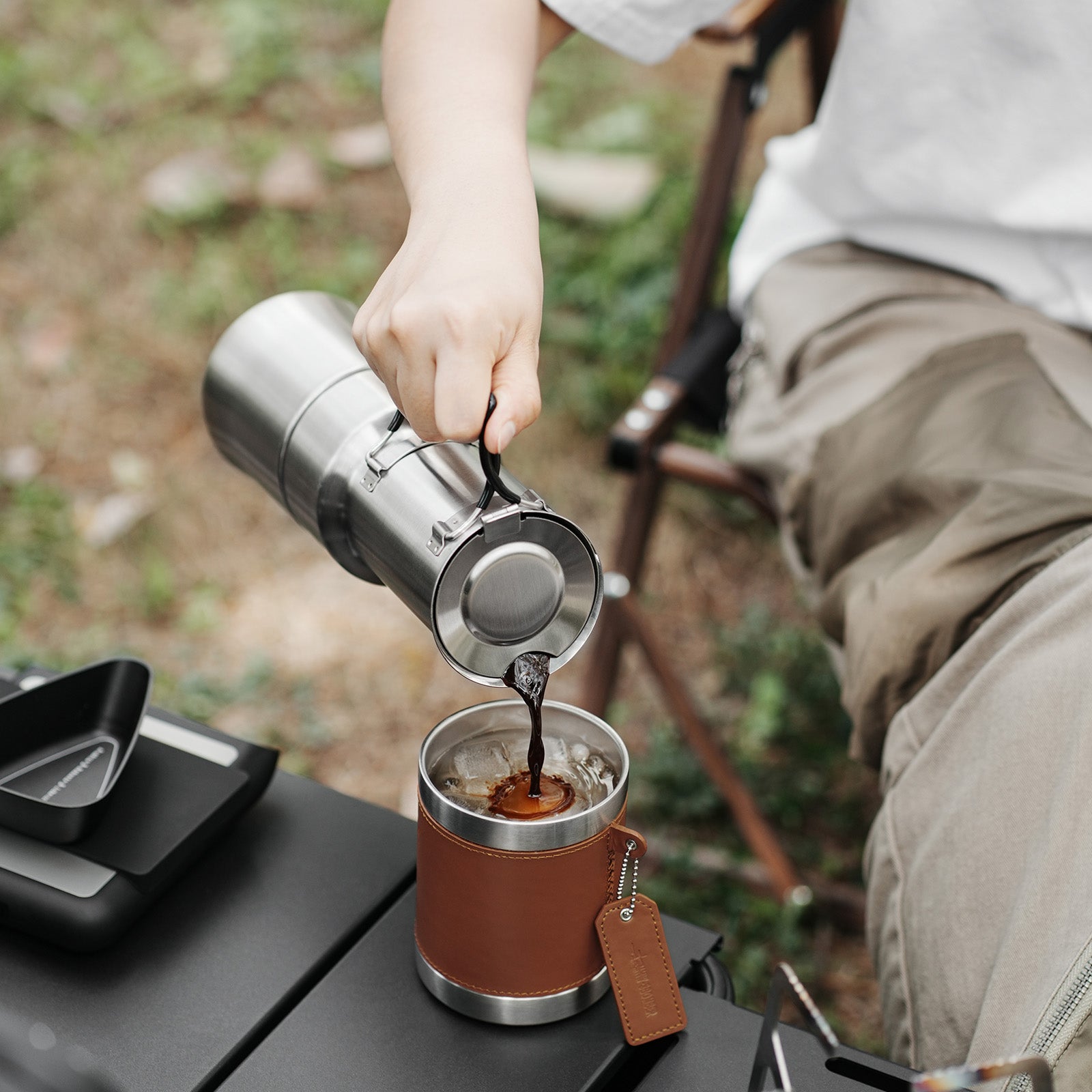 MHW-3BOMBER MET Outdoor Moka Pot