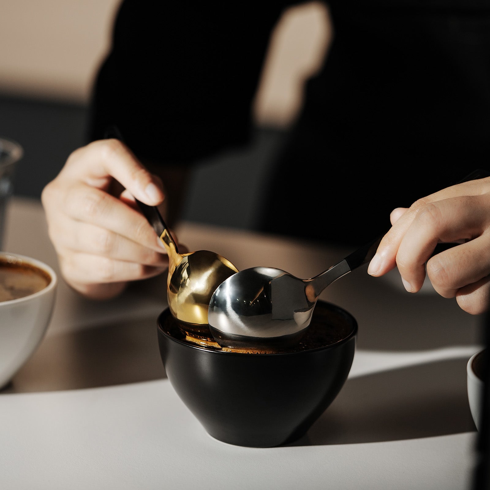 coffee cupping spoon
