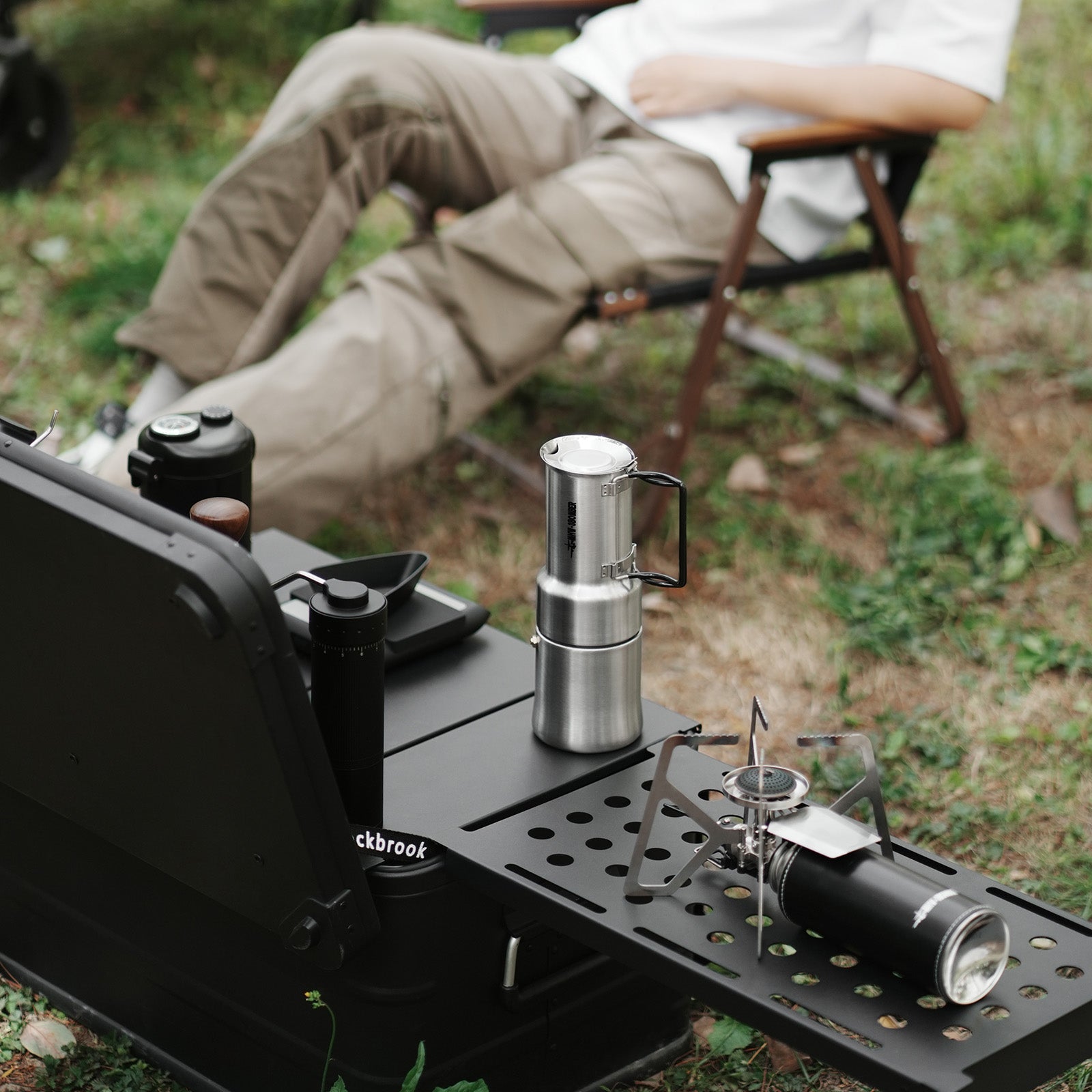 MHW-3BOMBER MET Outdoor Moka Pot