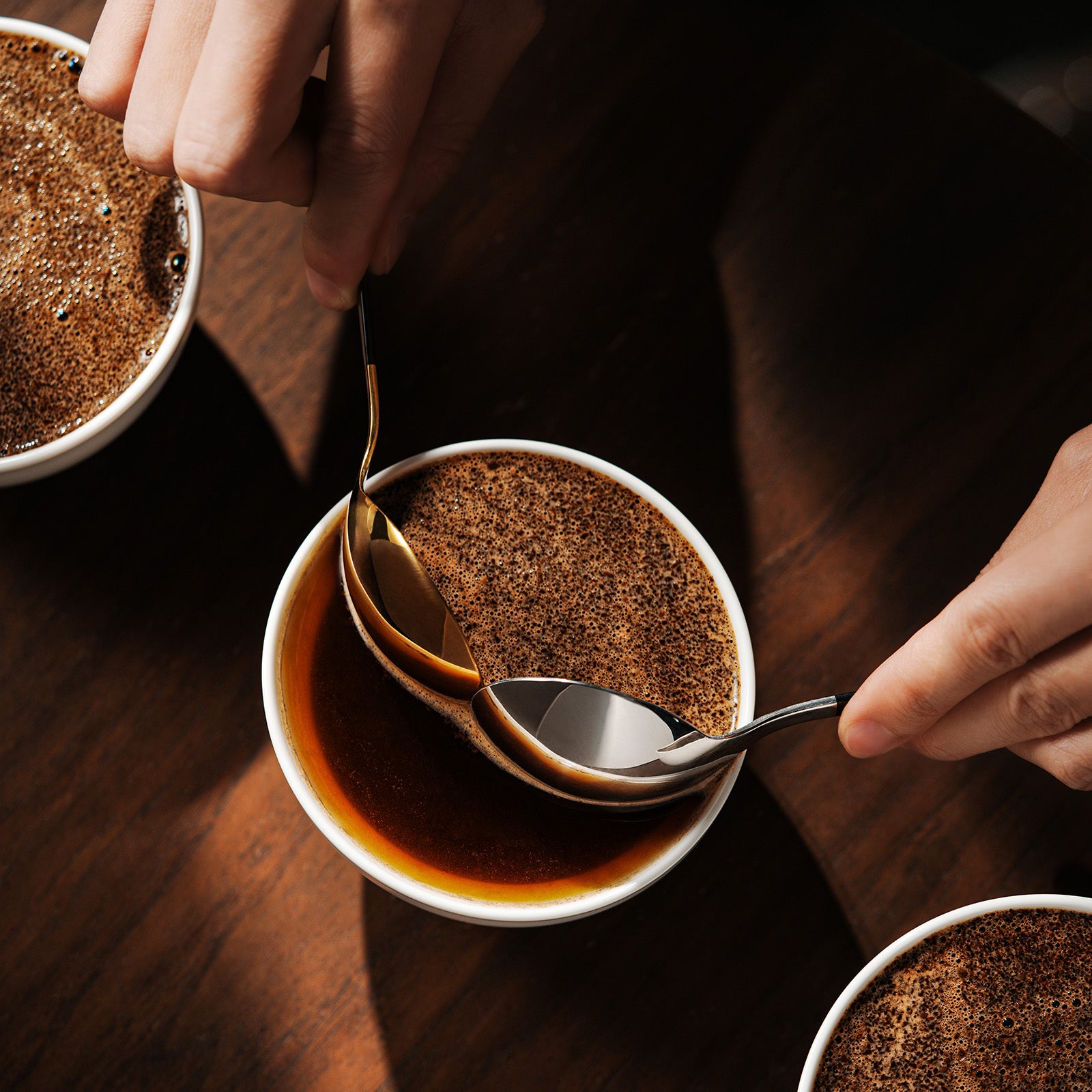 coffee cupping spoon
