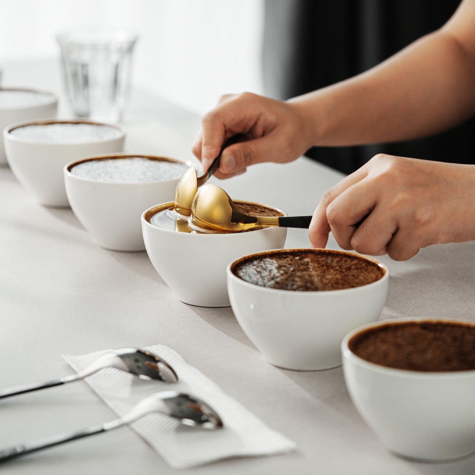 coffee cupping spoon