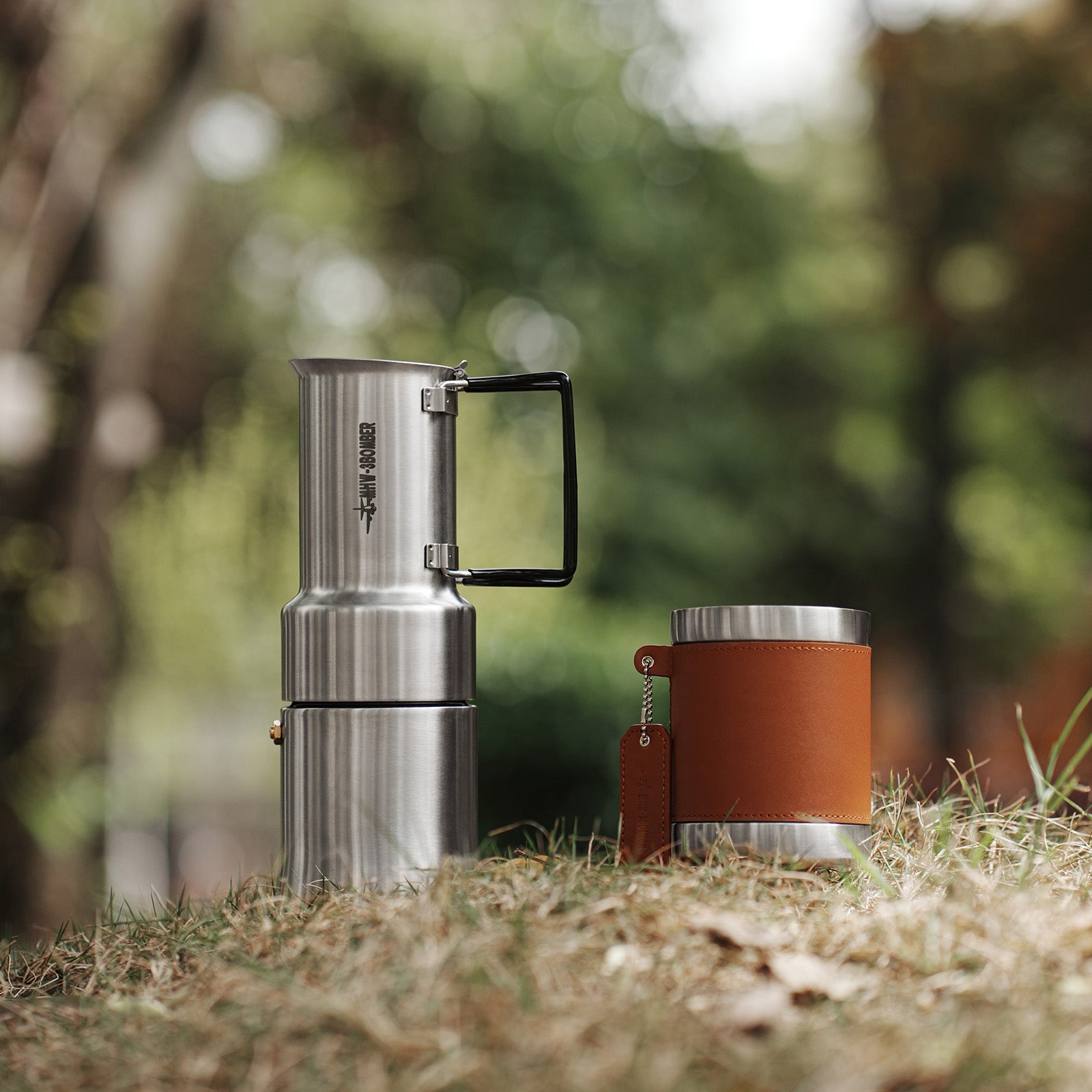 MHW-3BOMBER MET Outdoor Moka Pot