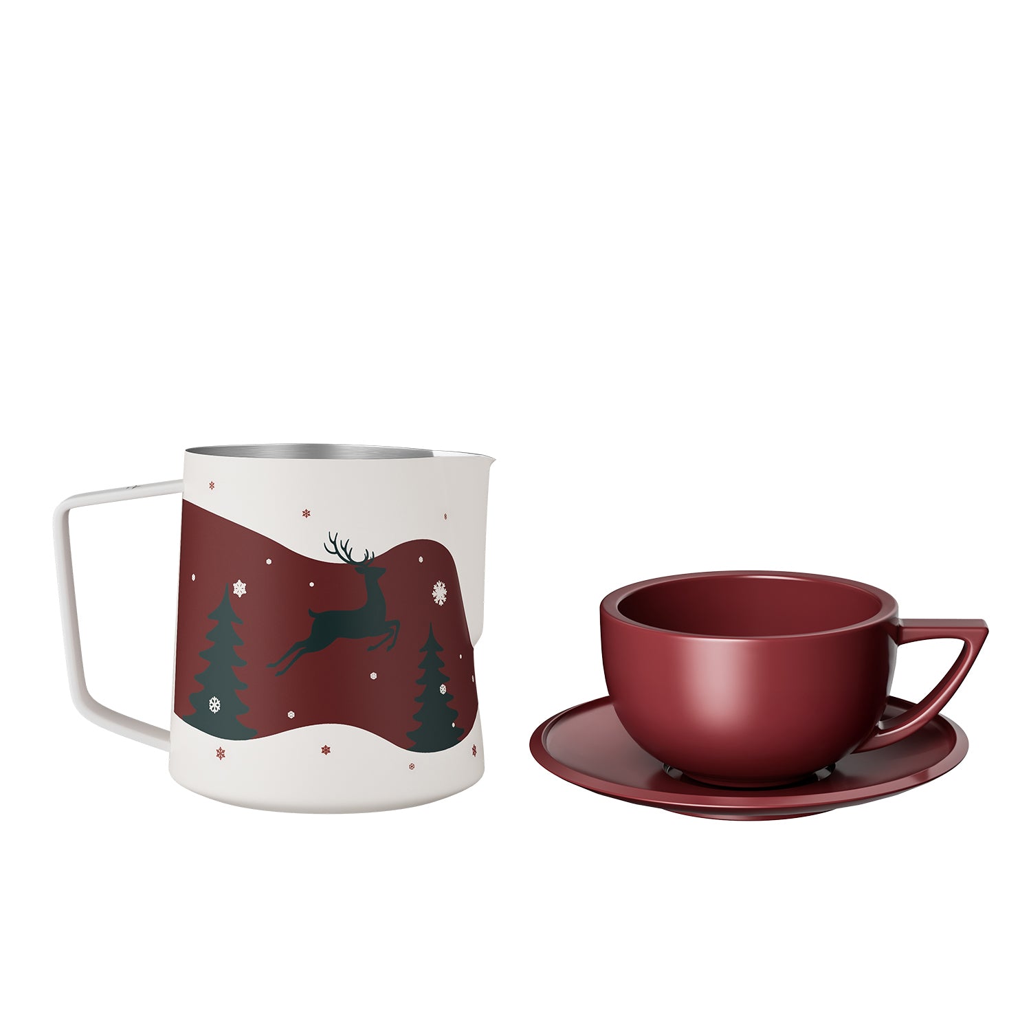 MHW-3BOMBER Christmas Latte Art Set