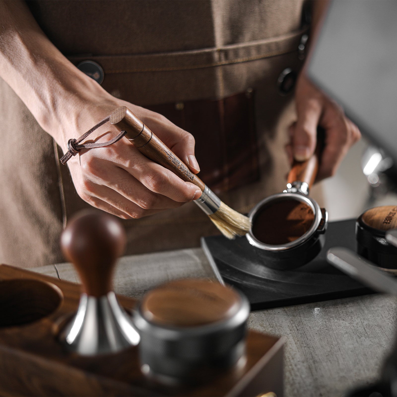 Coffee Cleaning Brush