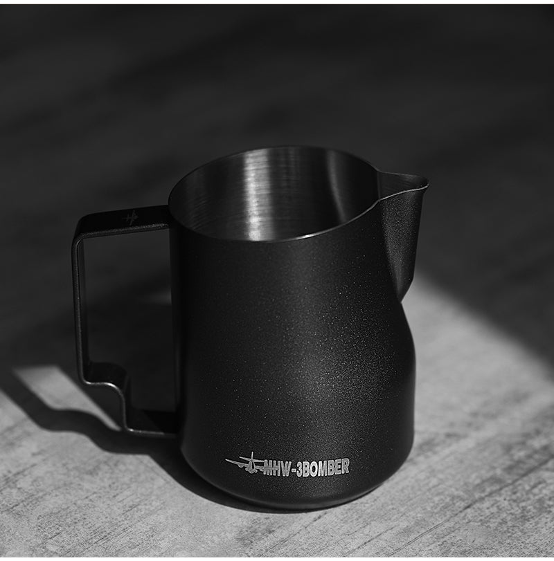 MHW-3BOMBER Turbo Milk Pitcher Matte Black