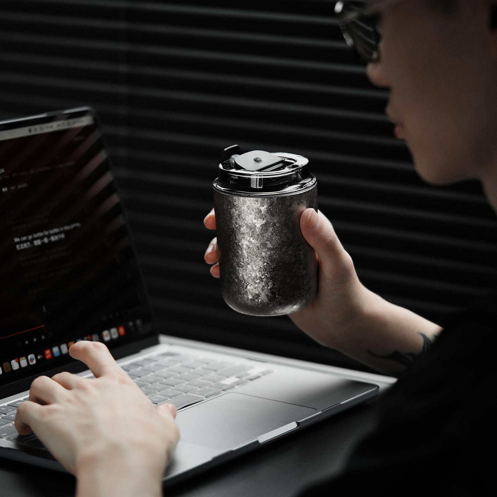 MHW-3BOMBER Titanium Cup