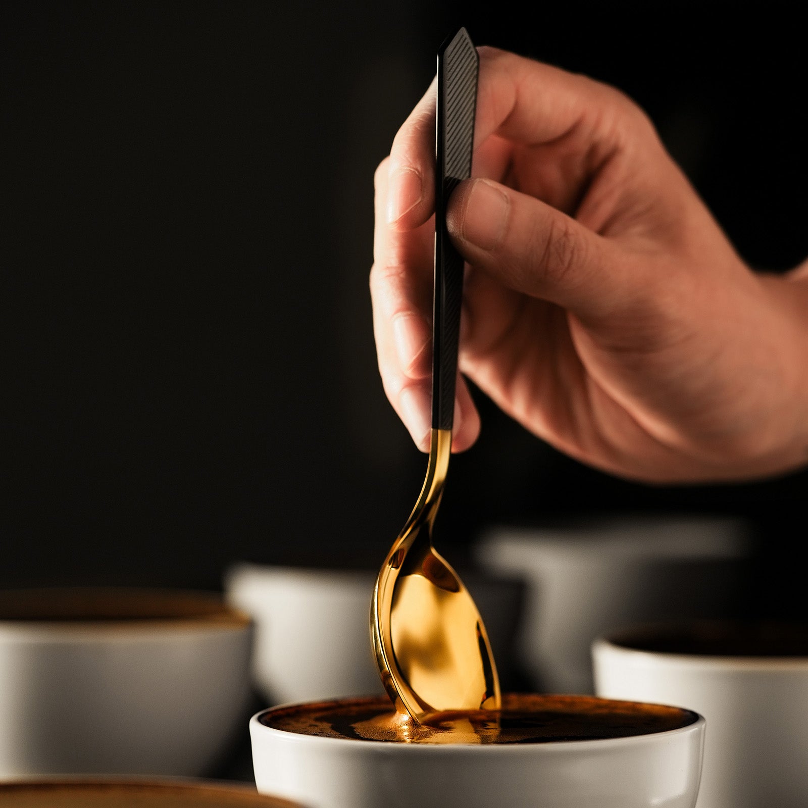 coffee cupping spoon