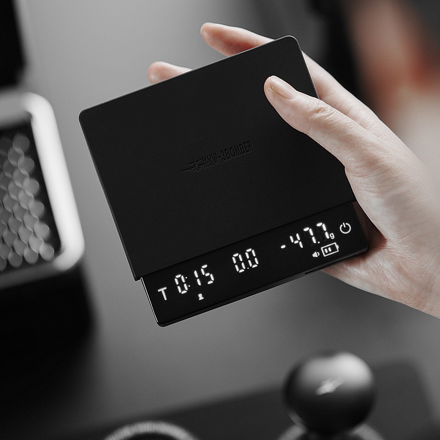 MHW-3BOMBER Cube Coffee Scale 3.0 mini Pro