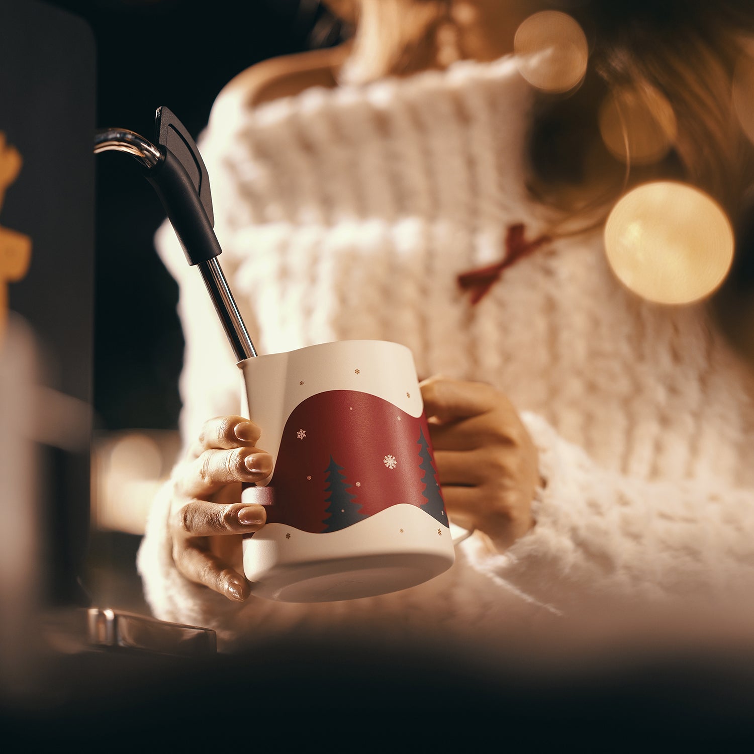 MHW-3BOMBER Christmas Latte Art Set