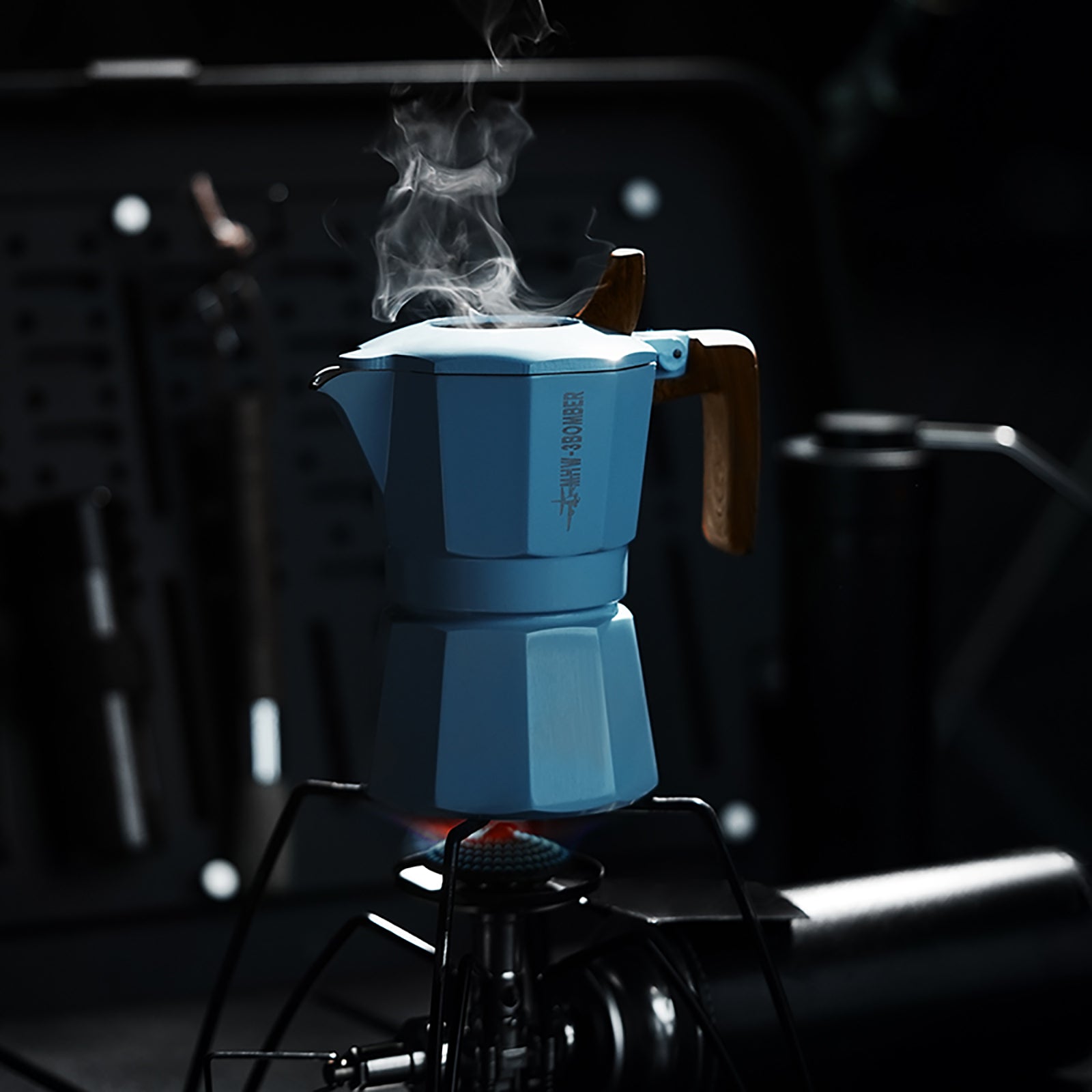 MHW-3BOMBER Double Valve Moka Pot 100ml