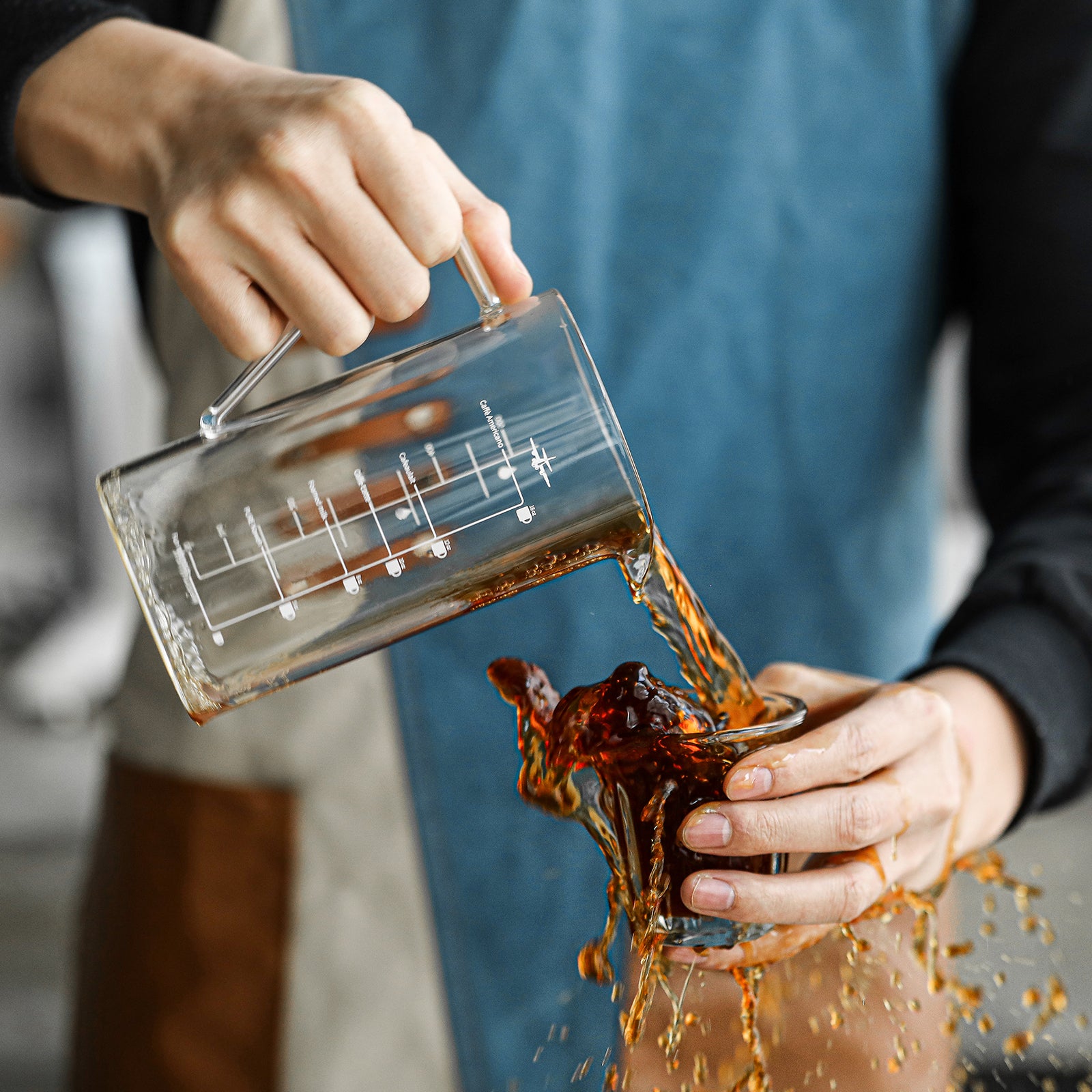 Glass Coffee Server