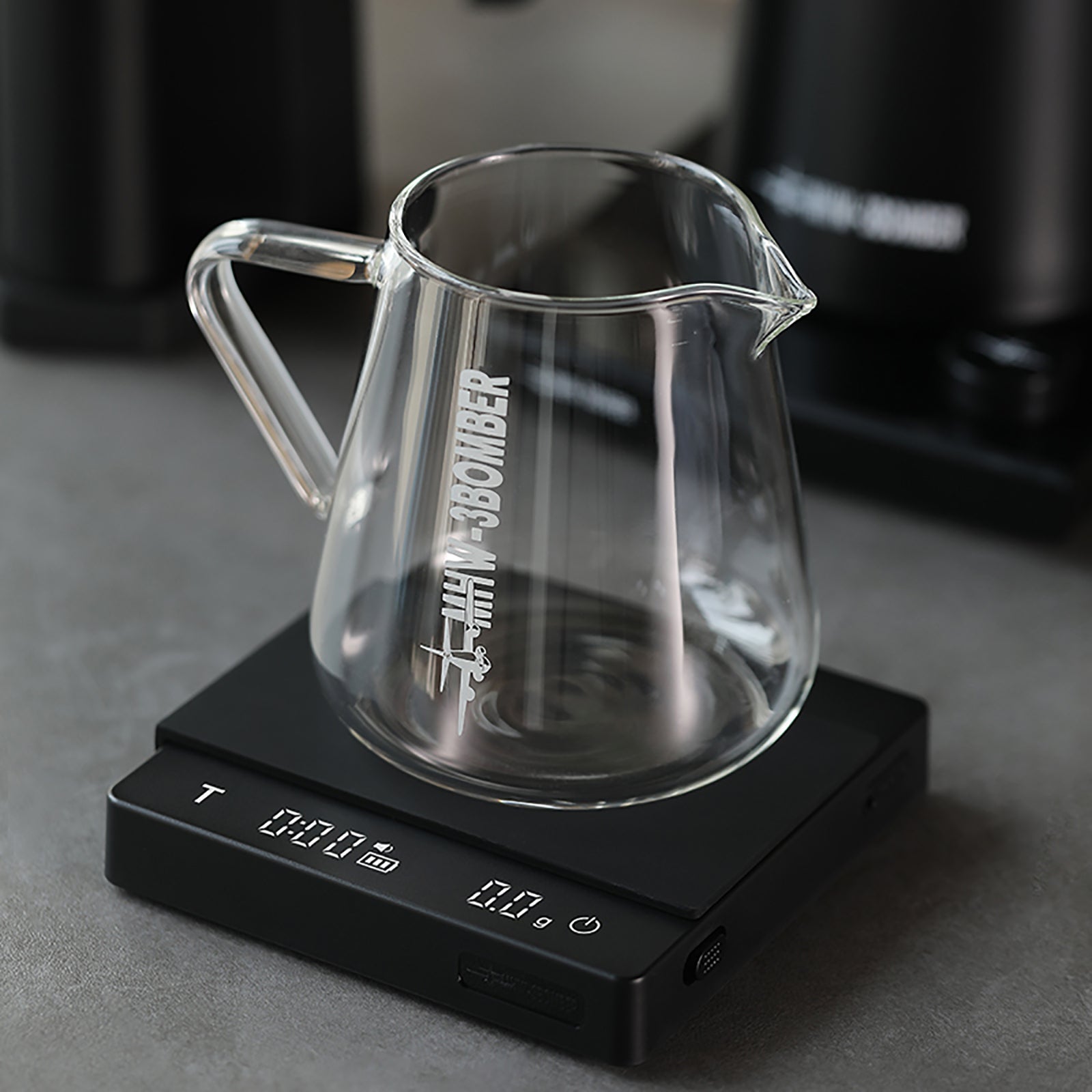 MHW-3BOMBER Cube Coffee Scale 2.0 Mini