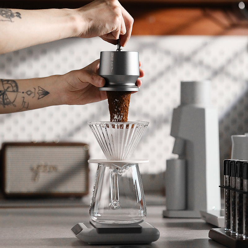 MHW-3BOMBER Blind Shaker Espresso Coffee Powder Dosing Funnel