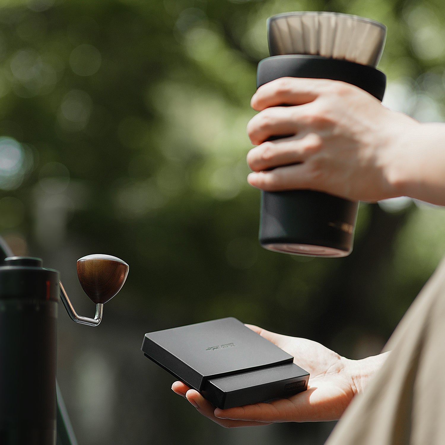 MHW-3BOMBER Cube Coffee Scale 3.0 mini Pro