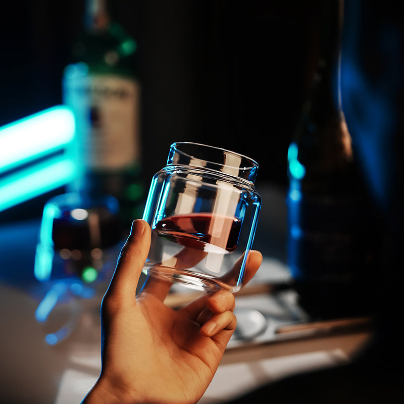 MHW-3BOMBER DW Series Glass Cup Transparent