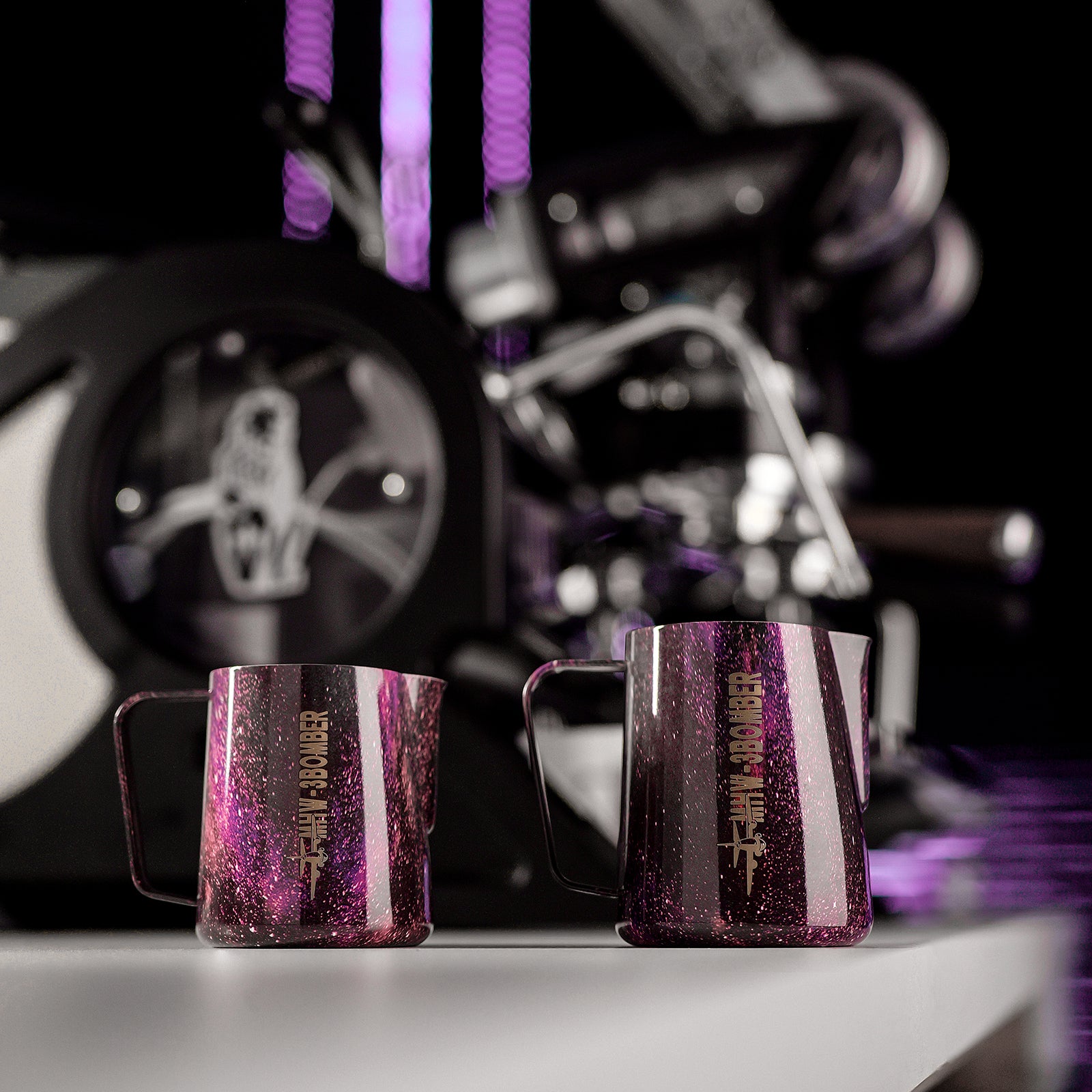 MHW-3BOMBER Latte Art Pitcher 5.0 Purple