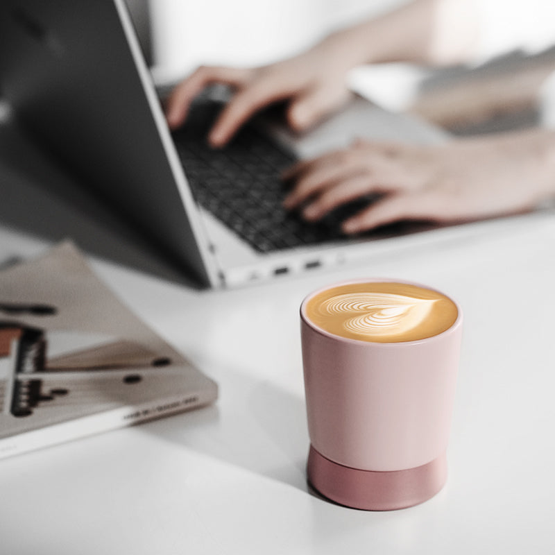 MHW-3BOMBER CERA Series Ceramic Cup Pink