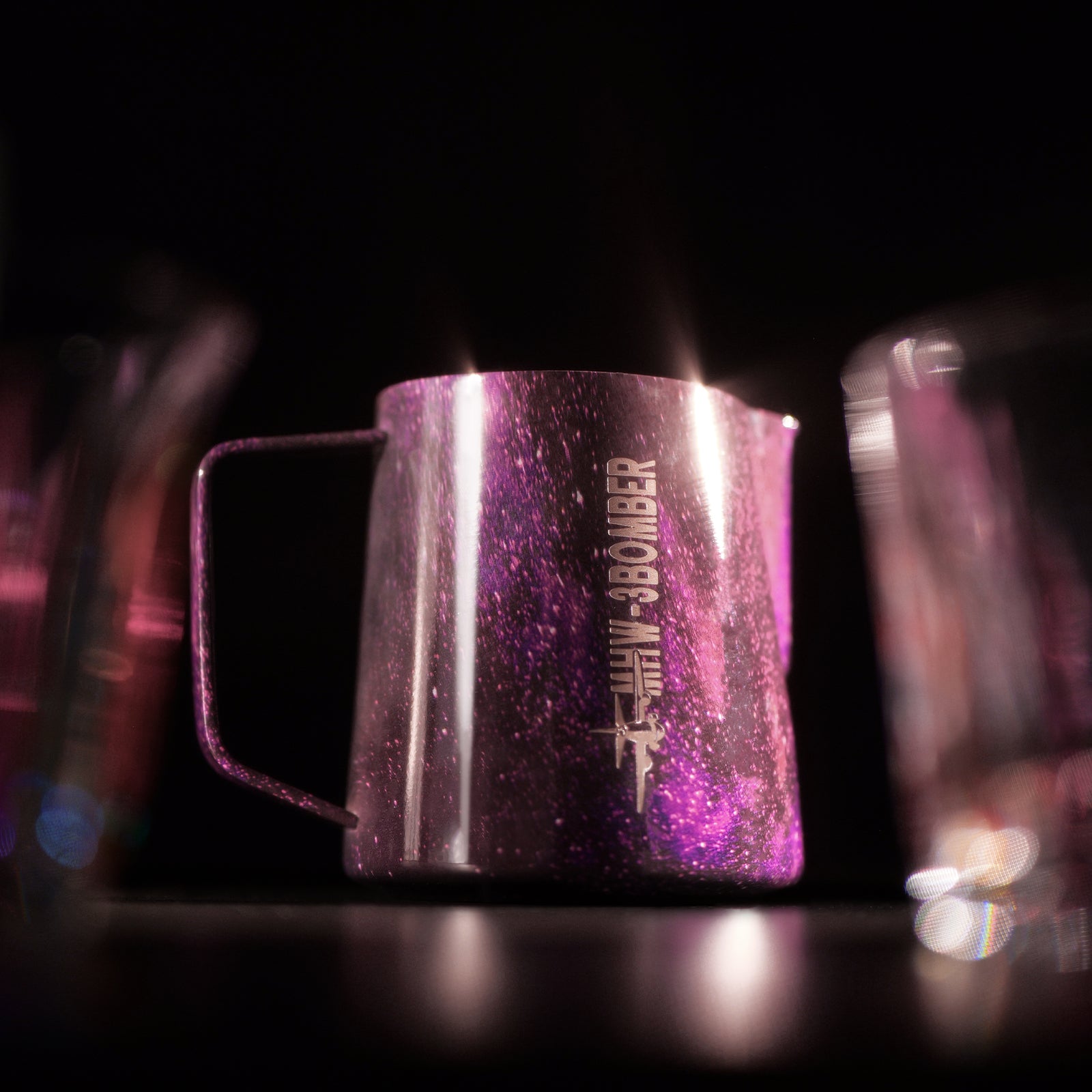 MHW-3BOMBER Latte Art Pitcher 5.0 Purple