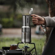 MHW-3BOMBER MET Outdoor Moka Pot