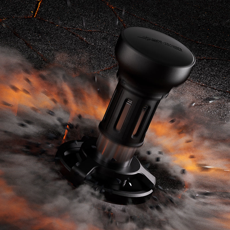 MHW-3BOMBER YU Series Force Impact Espresso Tamper 51/53/58mm