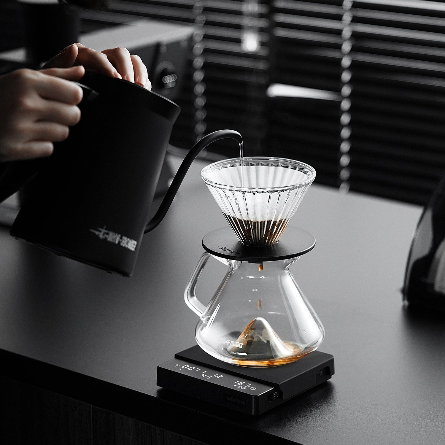MHW-3BOMBER Cube Coffee Scale 3.0 Pro
