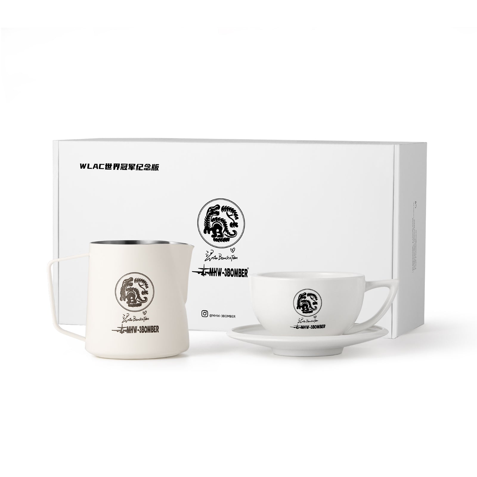 MHW-3BOMBER 2023 WLAC World Champion Co-branded Milk Pitcher Gifts