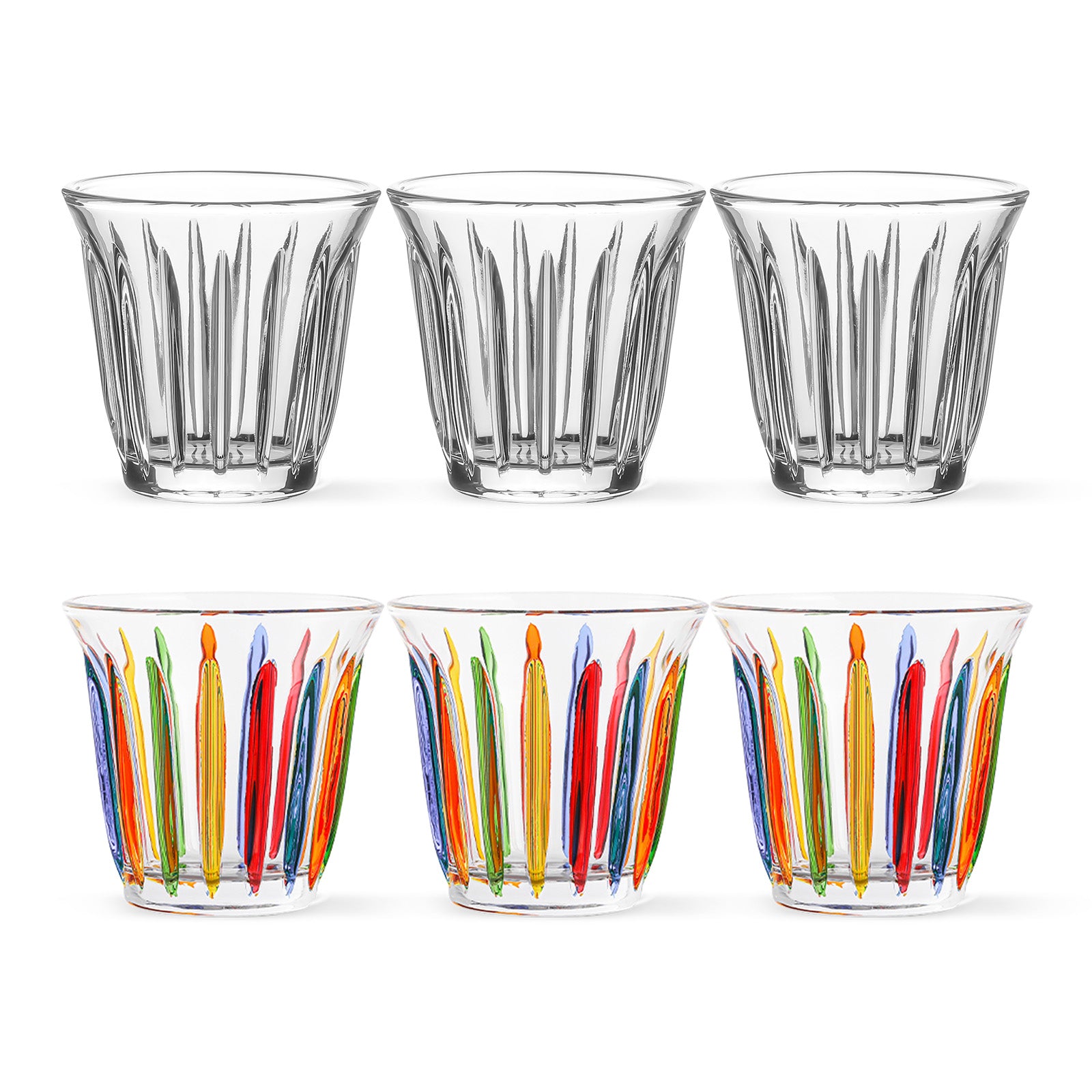 MHW-3BOMBER Wright Cup Vaso de chupito para espresso transparente