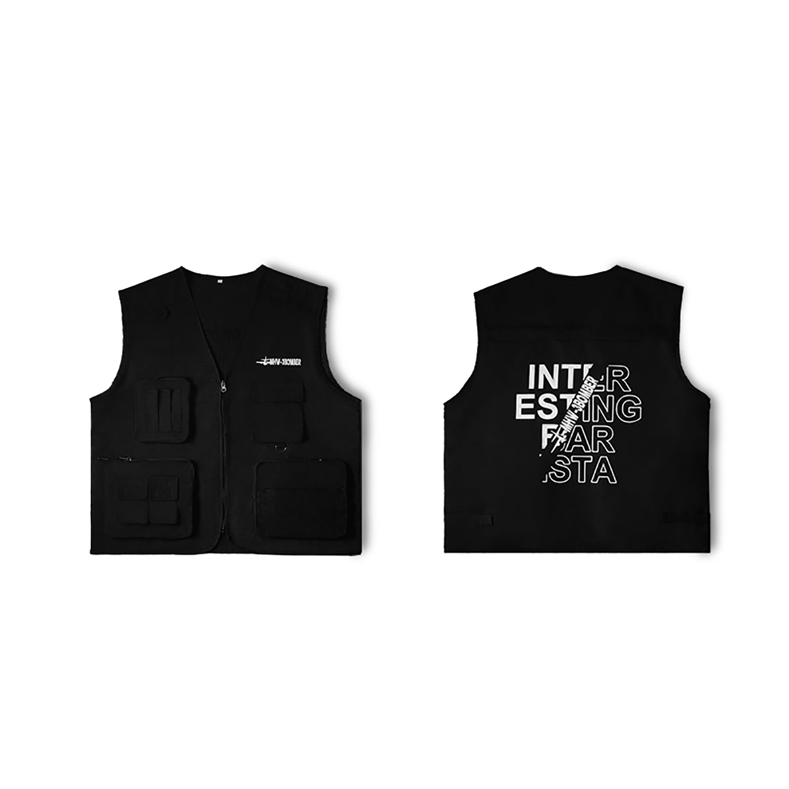 MHW-3BOMBER Black Vest