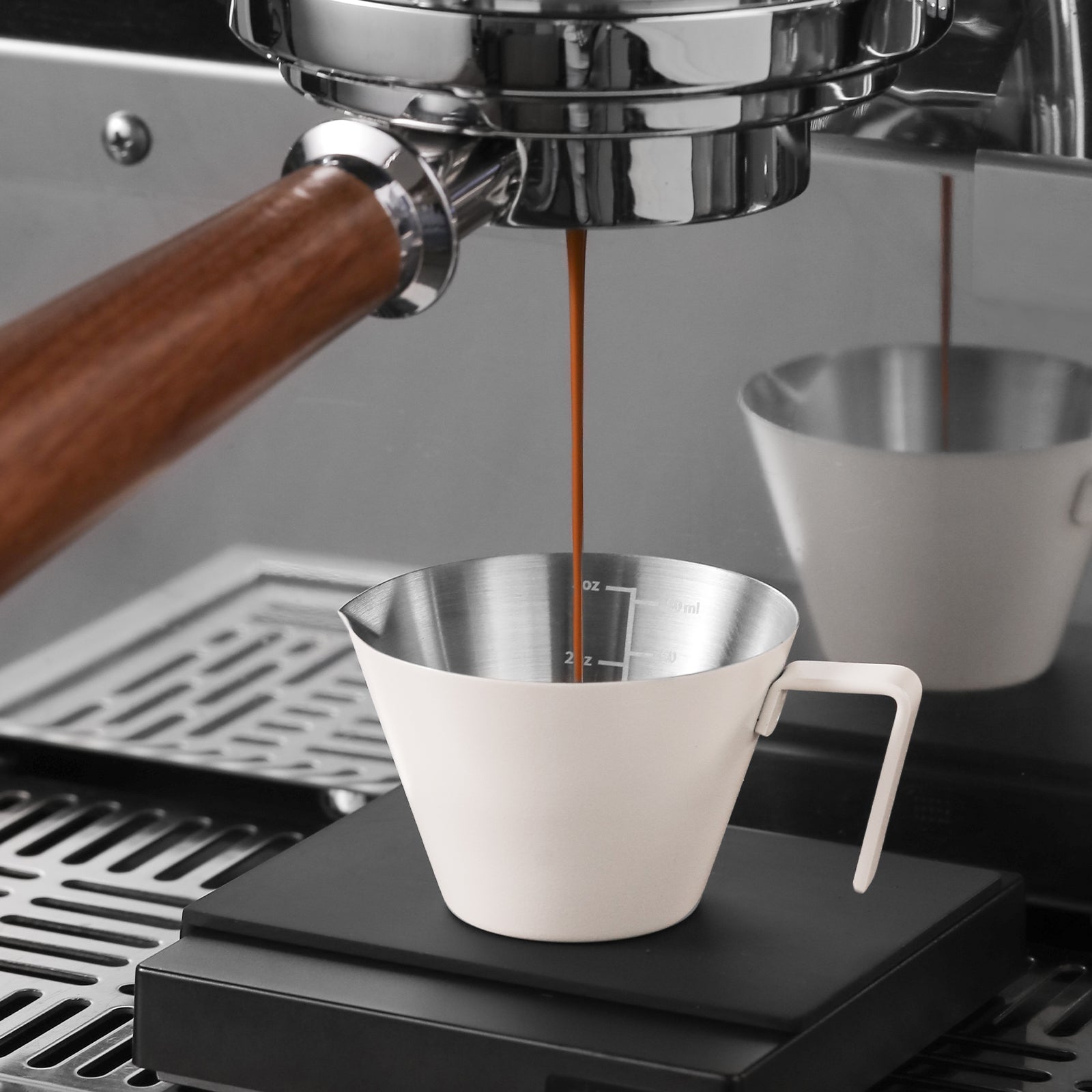 MHW-3BOMBER Espresso Measuring Cup Single Spout