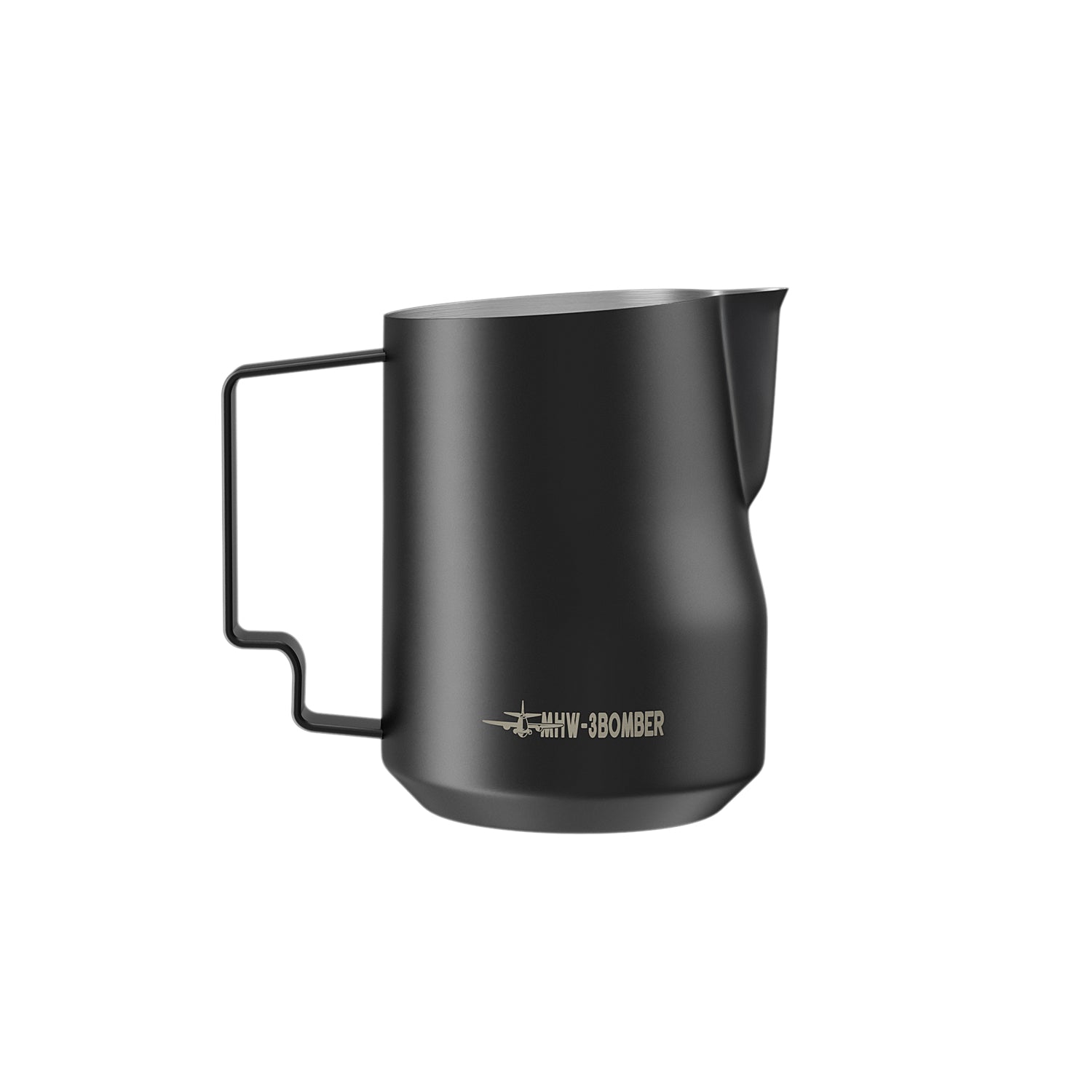 Jarra de leche turbo MHW-3BOMBER negra mate