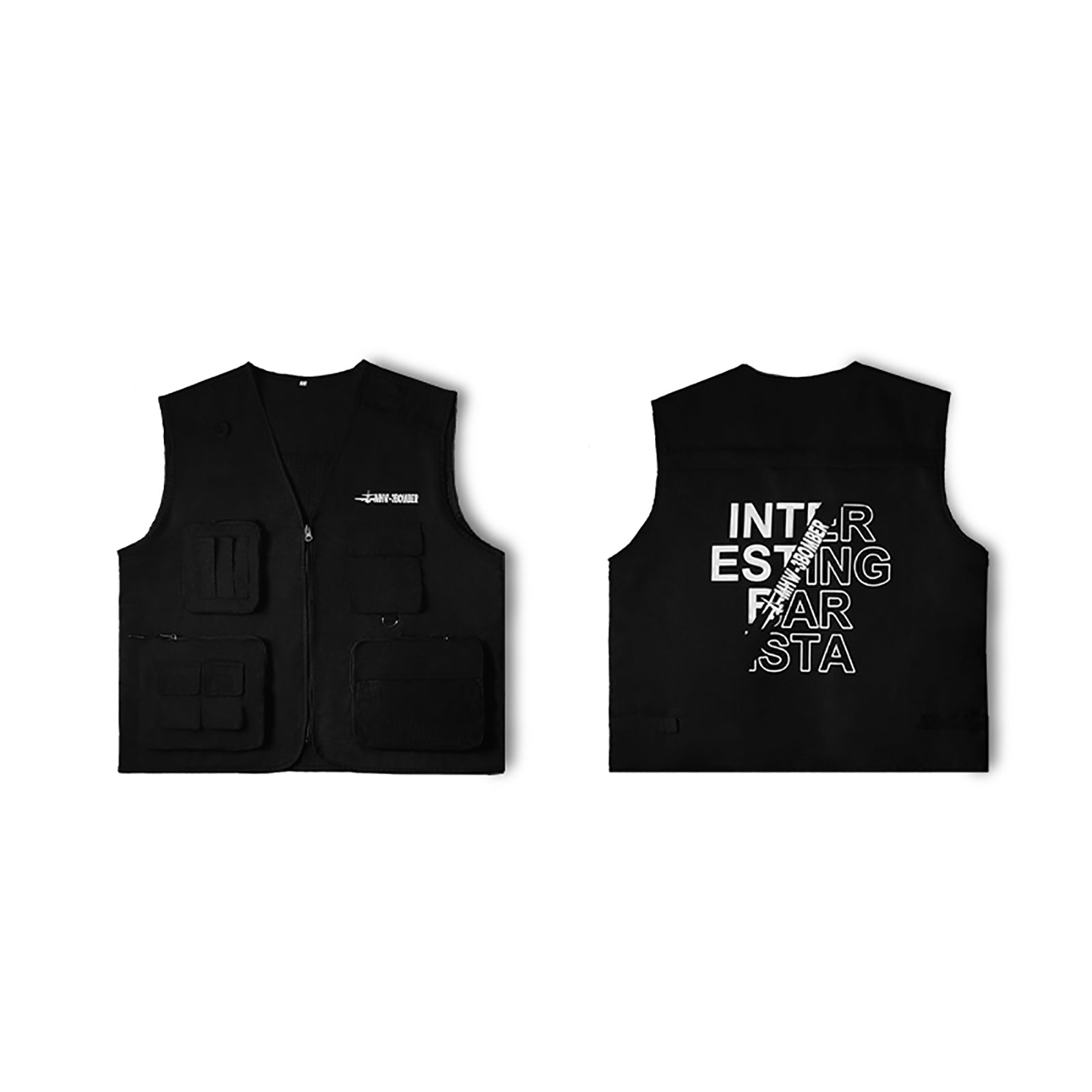 MHW-3BOMBER Black Vest