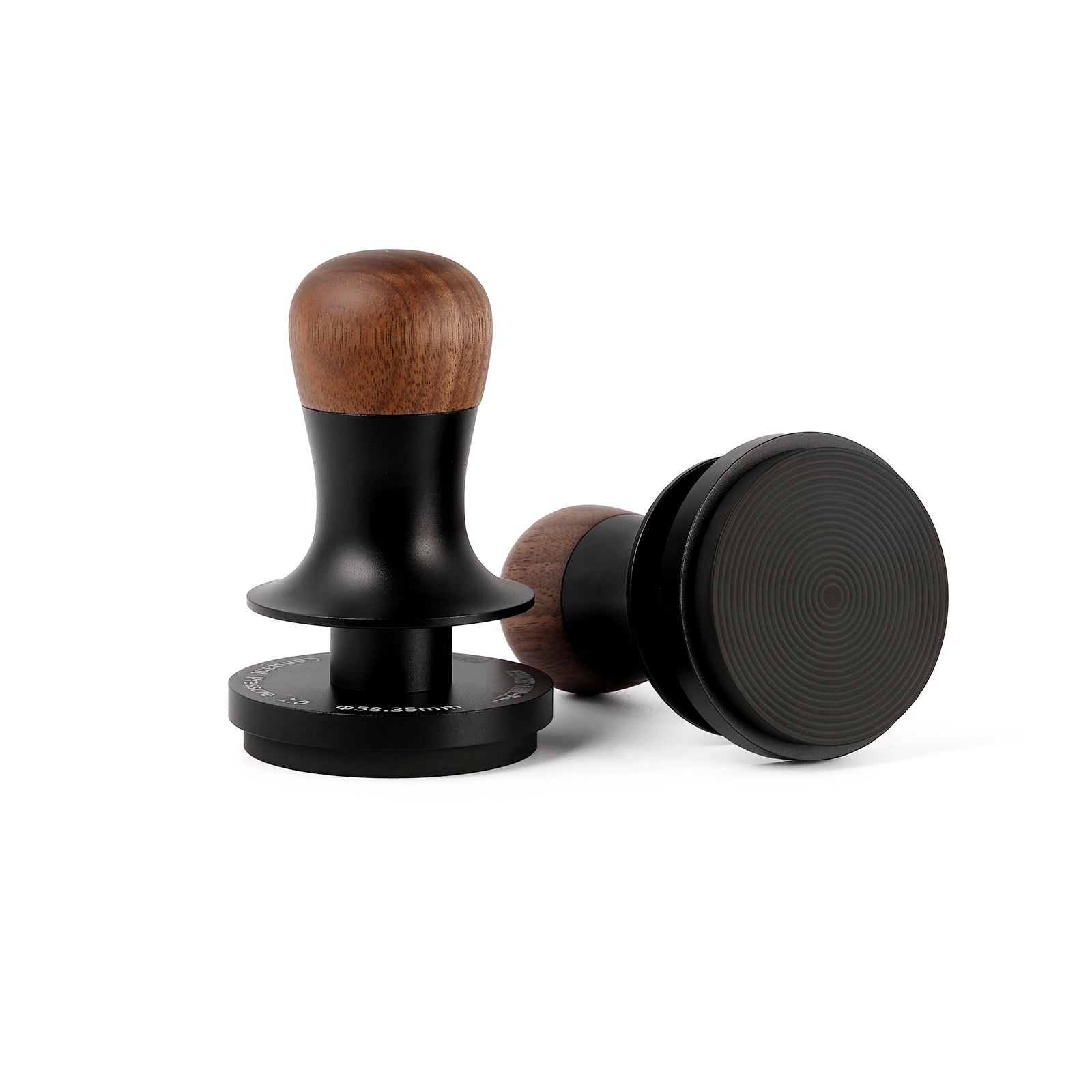 MHW-3BOMBER Flash Espresso Tamper 30lbs Constant Pressure  Sound Feedback Titanium plated