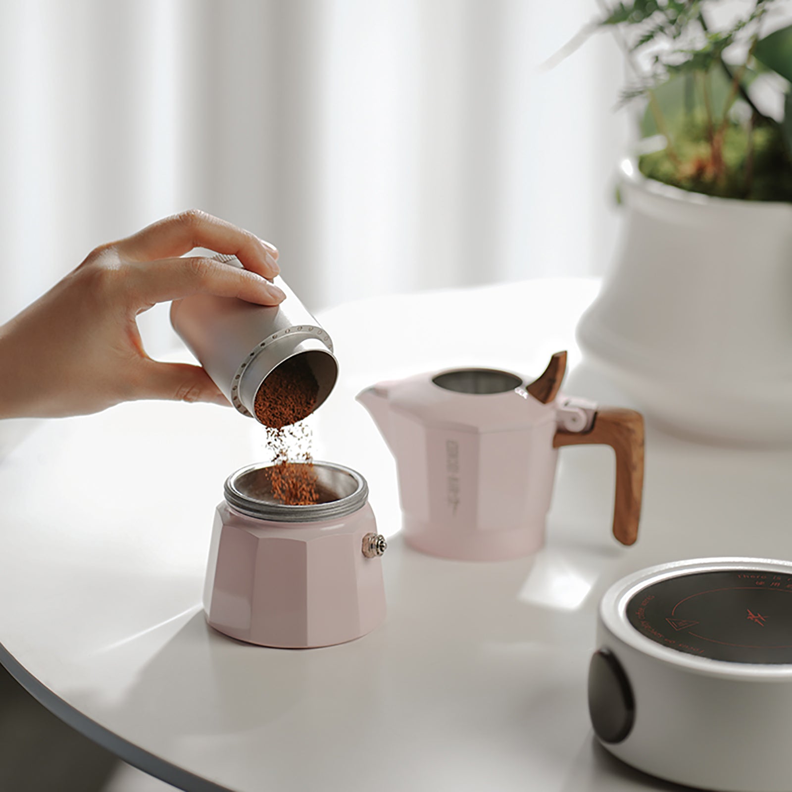 MHW-3BOMBER Double Valve Moka Pot 100ml