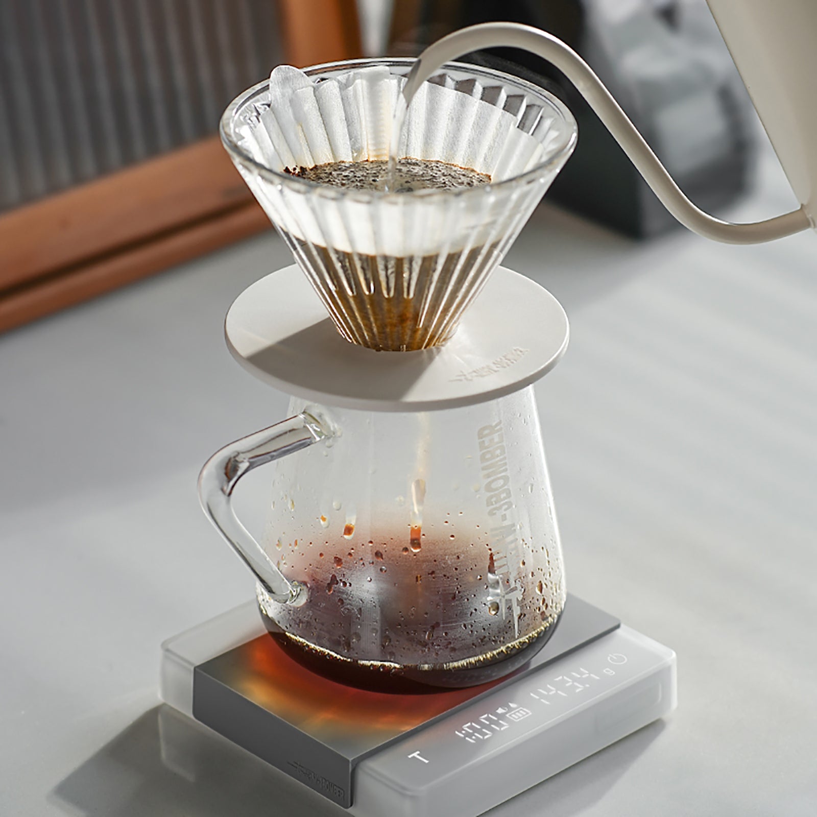 MHW-3BOMBER Cube Coffee Scale 2.0 Mini