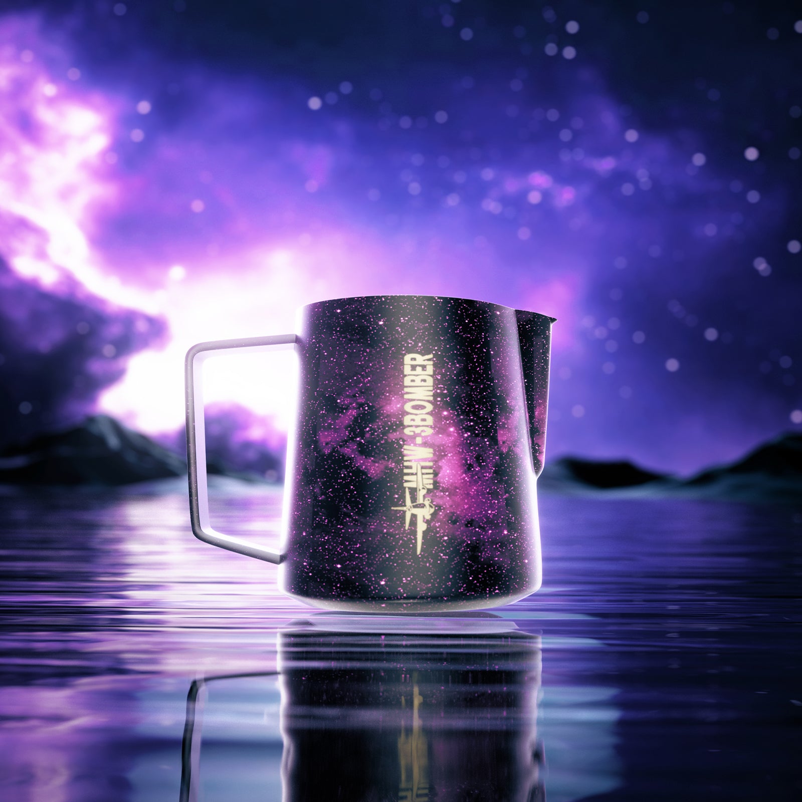 MHW-3BOMBER Latte Art Pitcher 5.0 Purple