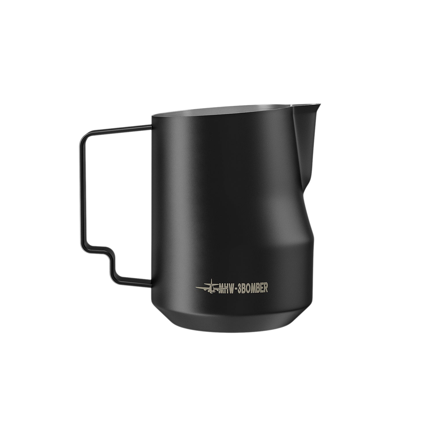 Jarra de leche turbo MHW-3BOMBER negra mate